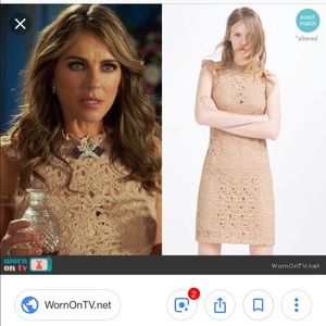 Zara | Dresses | Stunning Zara Nude Lace Dress Xs | Poshmark